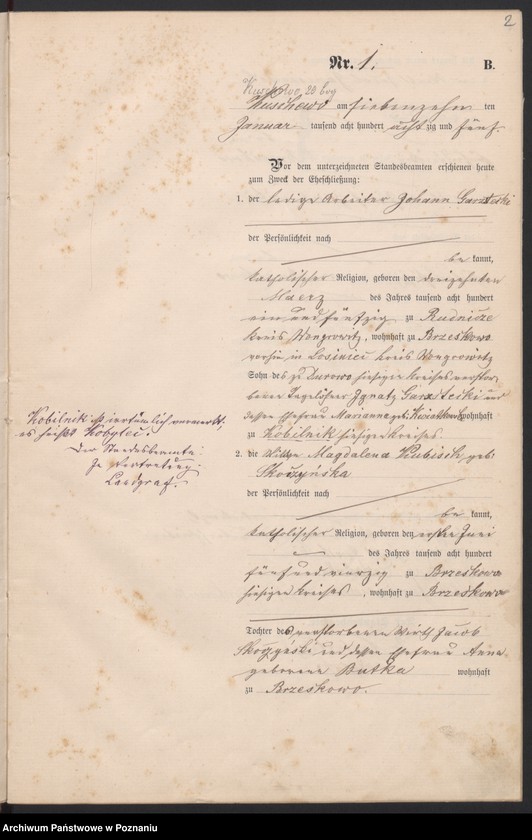 image.from.unit.number "Księga małżeństw"