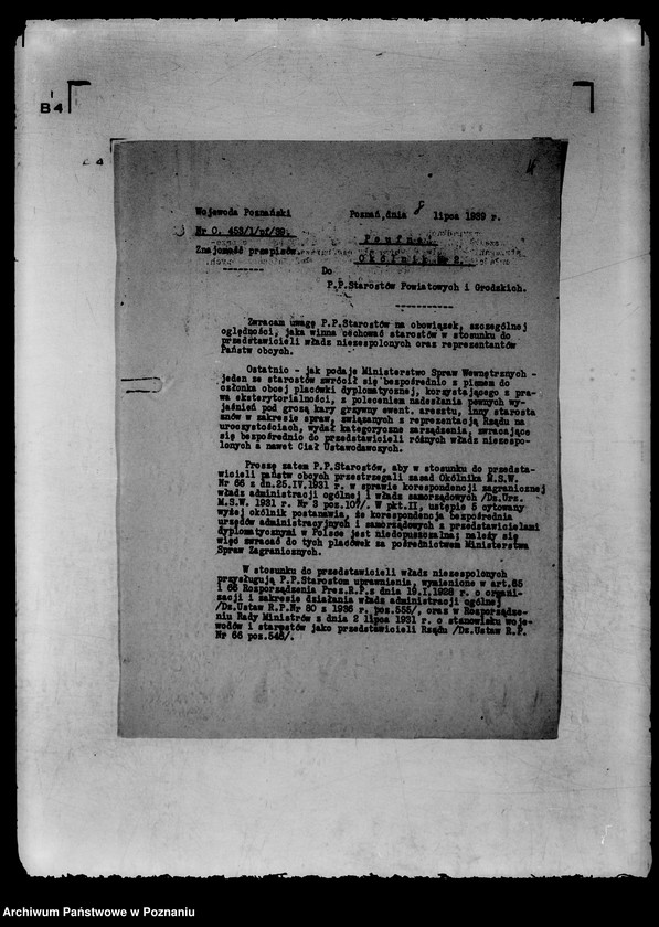 Obraz 9 z jednostki "/Okólniki wojewody poznańskiego/"