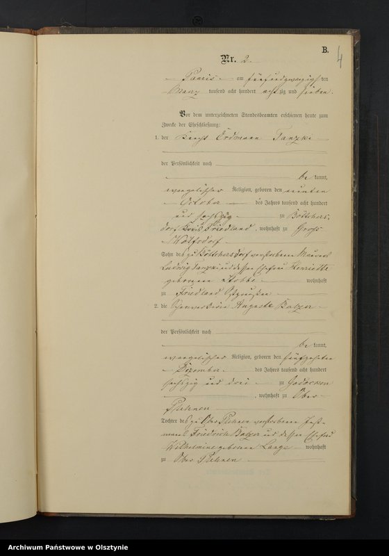 image.from.unit.number "Heiraths-Neben-Register Nr 1 - 11"