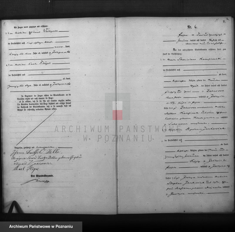 Obraz 7 z jednostki "Księga małżeństw"