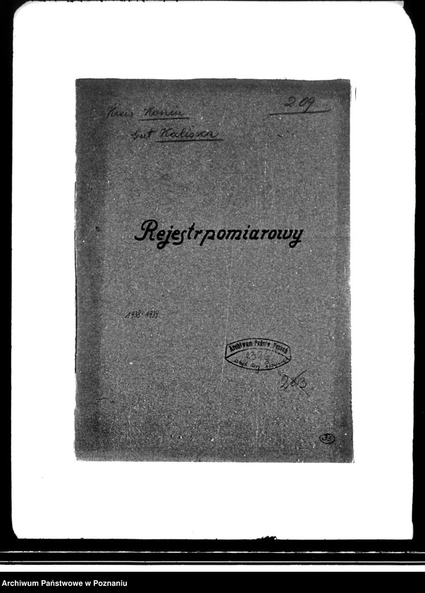 Obraz 4 z jednostki "Rejestr pomiarowy majątku Kaliska powiatu konińskiego"