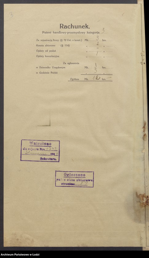 Obraz 5 z jednostki "Pinkus Riedel- skład chustek i towarów manufakturowych"