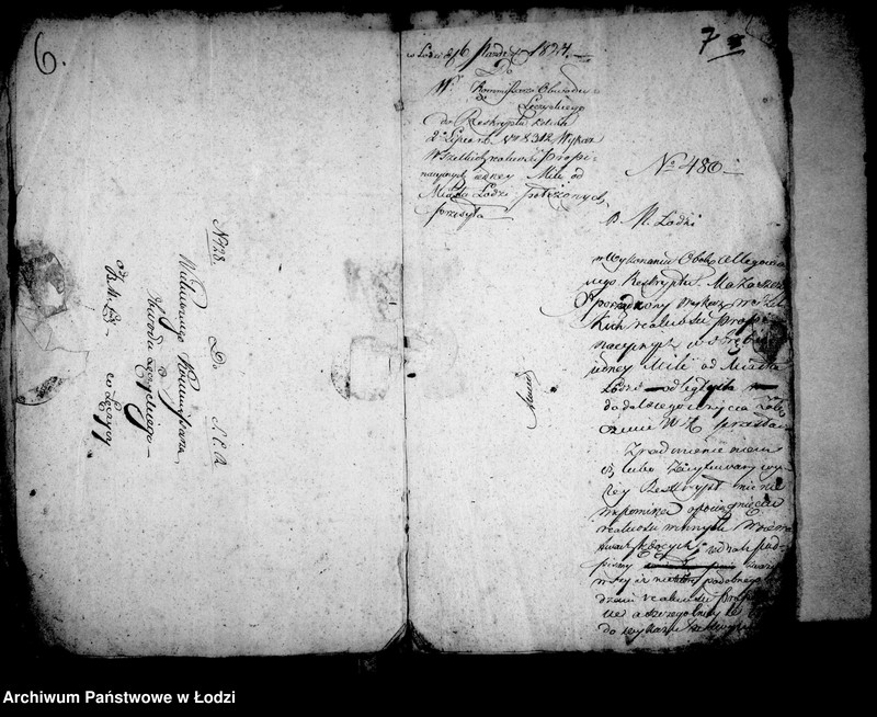 Obraz 9 z jednostki "Akta tyczące się domów propinacyjnych po wsiach w obrębie I-ej mili od miasta będących, które aby bez konsensów zakładane i przenoszone nie były"