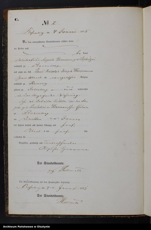 image.from.unit.number "Sterbe-Neben-Register Nr 1 - 133"
