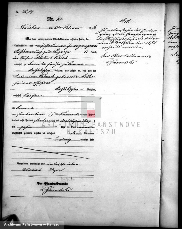 Obraz 17 z jednostki "[Księga urodzeń]"