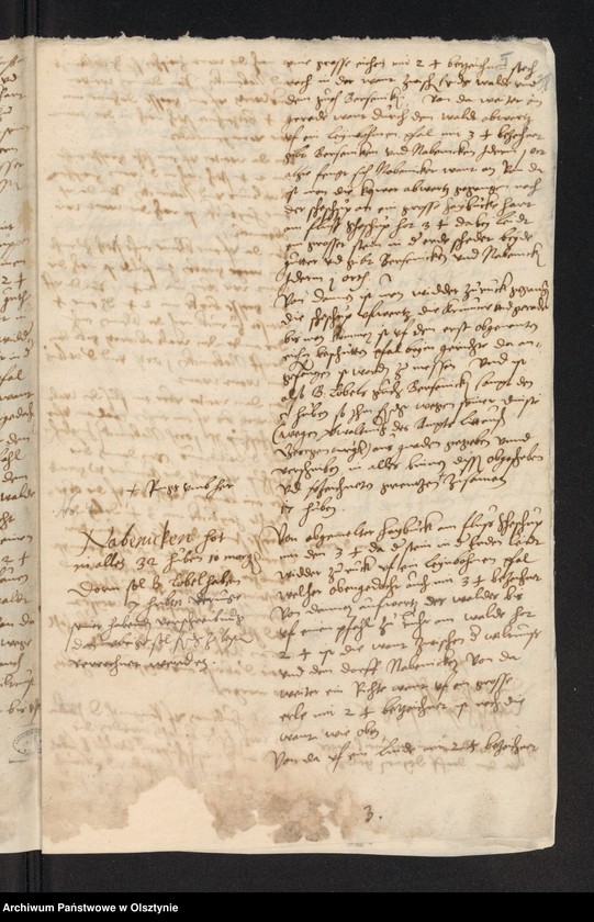 image.from.unit.number "[Protokół obmiaru i określenia granic majątków w starostwie Ragneta oraz wyrysy granic wsi]"