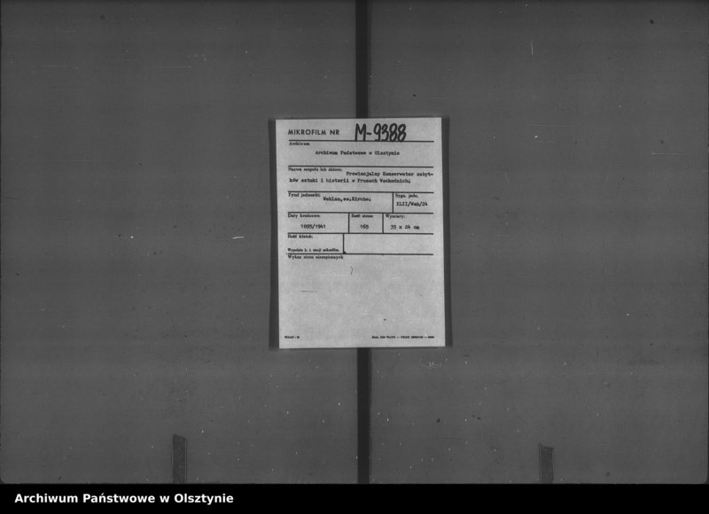 image.from.unit.number "Wehlau, evangelische Kirche"