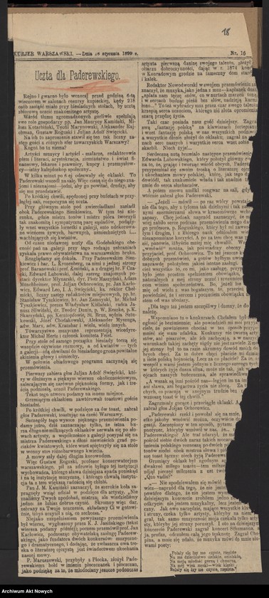 image.from.unit.number "Tournée en Pologne et Russie. Janvier-Mars 1899 (Wycinki prasowe i programy koncertów w Królestwie Polskim, Rosji oraz Galicji; wiersz J. A. Święcickiego)"