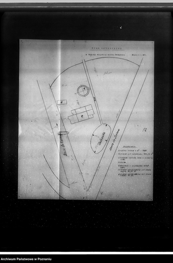 Obraz 16 z jednostki "Kwestionariusz Gazowni miejskiej w Czempiniu"