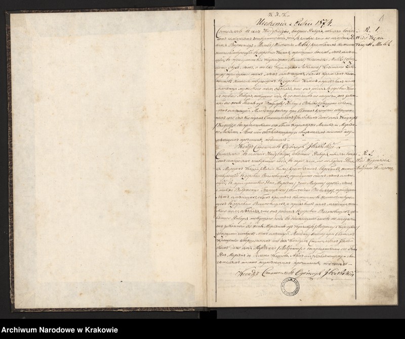 image.from.unit.number "Duplikat księgi urodzeń, małżeństw i zgonów parafii Niedźwiedź"