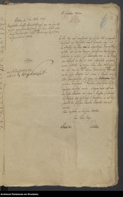 image.from.unit.number "Austand in der Stadt von 6 October 1796."