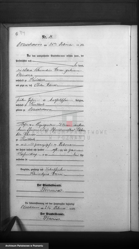 Obraz 16 z jednostki "Księga zgonów"