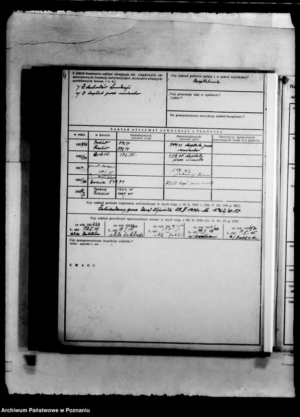 Obraz 8 z jednostki "/Kartoteka stowarzyszeń i zakładów opiekuńczych/"