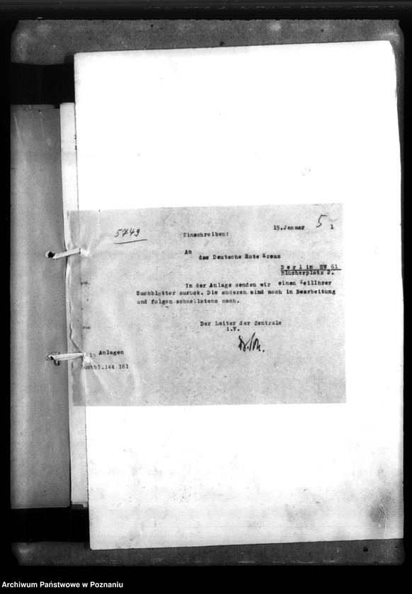 Obraz 9 z jednostki "Vermisstenmeldungen von Roten Krenz - Berlin - Listen und Schriftvechsel"