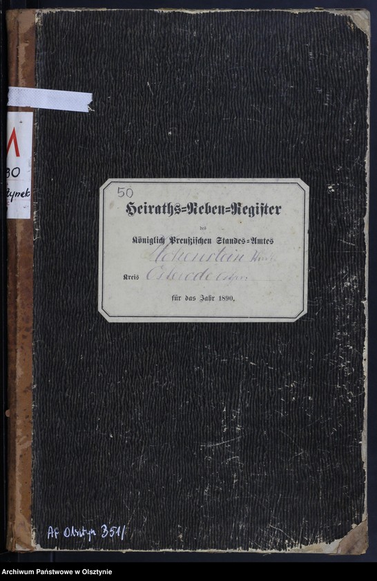 image.from.unit.number "Heiraths-Neben-Register Nr 1 - 22"