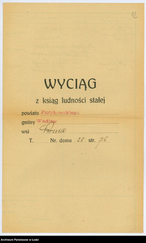 image.from.unit.number "Dokumenty do rejestru mieszkańców Rudy Pabianickiej. Kebsch Helena - Kühnel Olga"