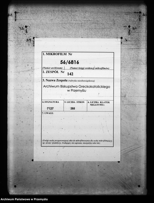 image.from.unit.number "[Kopie ksiąg metrykalnych parafii Węglówka (dekanat Krosno)]"