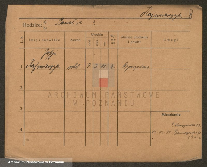 Obraz 9 z jednostki "Kaźmierczyk - Kątny"