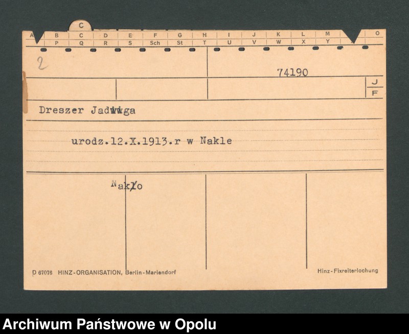 Obraz 4 z jednostki "[Pieronczyk, zam. Gleiwitz]"