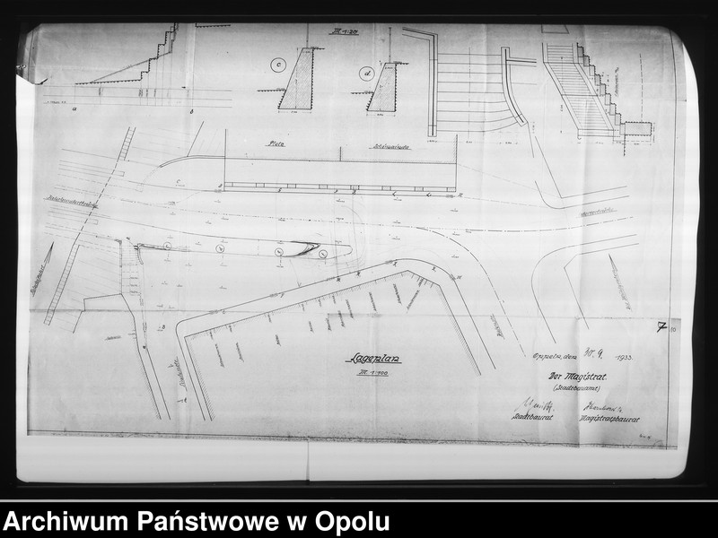 Obraz 18 z jednostki "[Budowa mostu "Stulecia" - Jahrhundertbrücke - korespondencja, rysunki techniczne]"