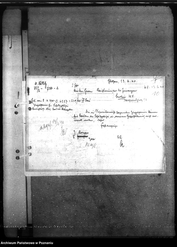 Obraz 17 z jednostki "Allgemeine Bauangelegenheiten der Polizei und Gandarmerie -, der Kriminalpolizei, Gestapo, des SD und SHD und der Technischen Nothilfe"