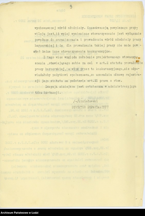 Obraz 6 z jednostki "Zw. Harc. Żydowsk. Brith Trumpeldor"