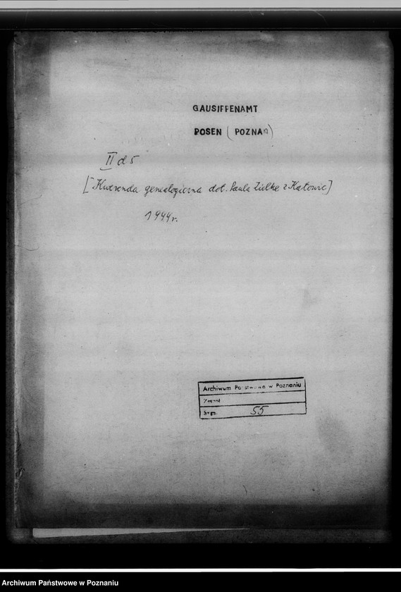 Obraz 4 z jednostki "[Kwerenda genealogiczna - dotyczy Paula Zielke z Katowic]"