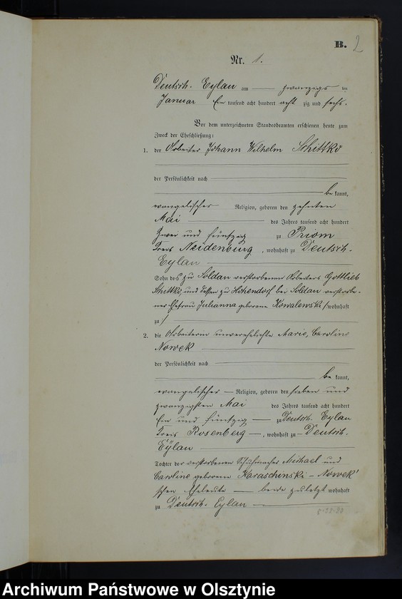 image.from.unit.number "Heiraths-Neben-Register Nr 1 - 33"