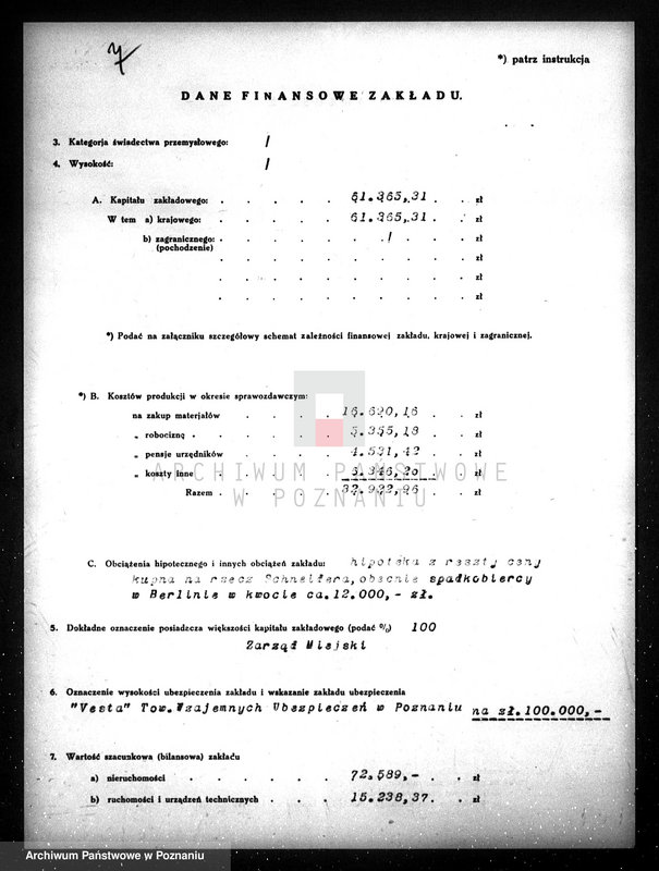 Obraz 11 z jednostki "Gazownia Miejska w Międzychodzie kwestionariusz"