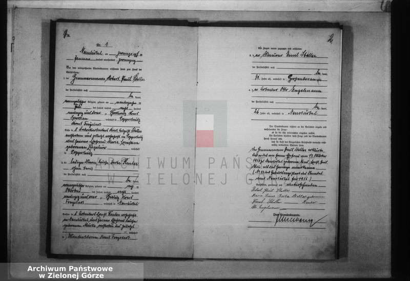 Obraz 5 z jednostki "Heirats-Haupt-Register 1920"