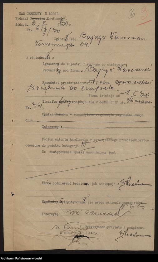 Obraz 5 z jednostki "Bajnys Waserman- drobna sprzedaż przyborów do czapek"