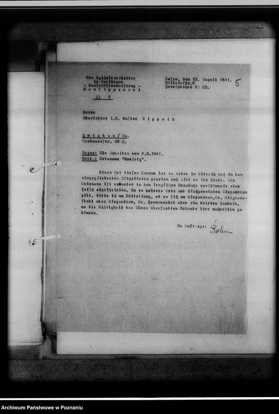 Obraz 8 z jednostki "Landeskundlicheforschung"