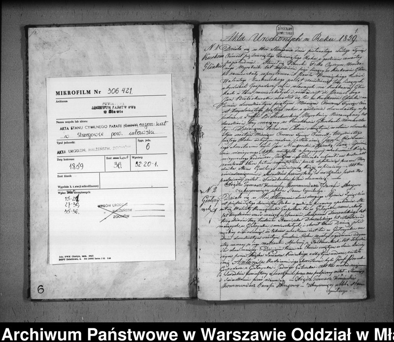 image.from.unit.number "Akta urodzeń, małżeństw i zgonów"