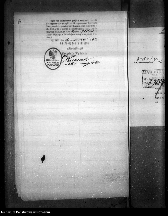 Obraz 11 z jednostki "Projekt urządzania odlewni /kopulakowej/ żelaza przy ul. Głównej 32 St. Ulatowskiego"