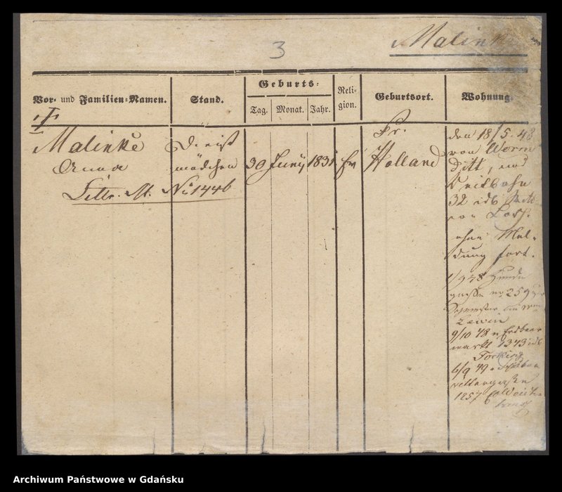 image.from.unit.number "Karty meldunkowe: Malina - Malisius"