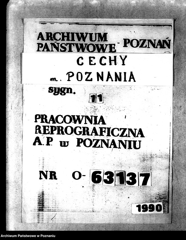 Obraz 1 z jednostki "Statut der Böttcher-Meister-Innung zu Posen"
