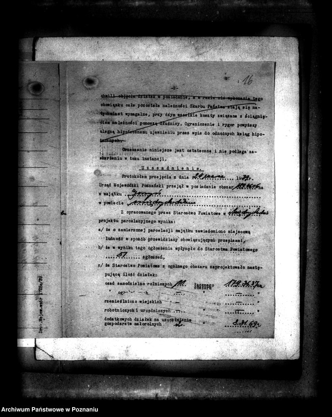 Obraz 20 z jednostki "Operat szacunkowy parcelowanego majątku Gorzyń powiatu międzychodzkiego"