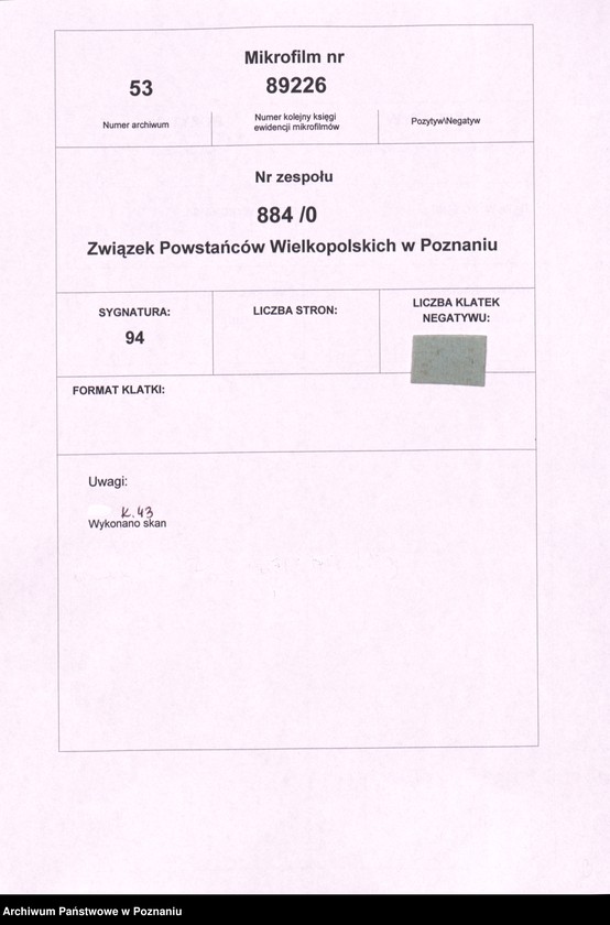 image.from.unit.number "Listy członków Związku Powstańców Wielkopolskich głosujących do Rady Miejskiej."