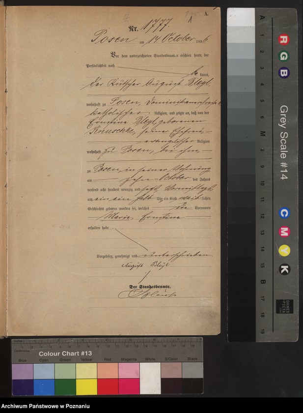 Obraz 4 z jednostki "Księga urodzeń t. IV"