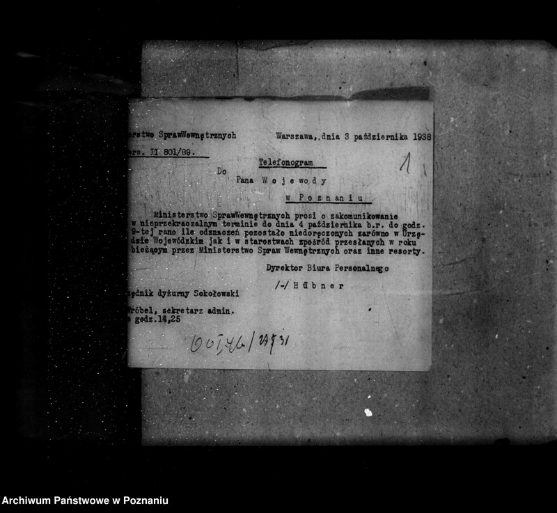 Obraz 5 z jednostki "/Doręczanie odznaczeń od października 1938 do grudnia 1938/"