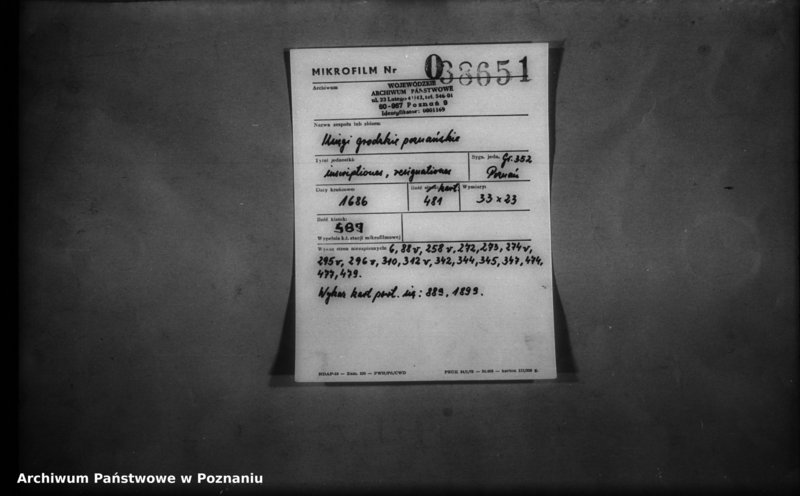 Obraz 2 z jednostki "Inscriptiones, resignationes [protocollon]"