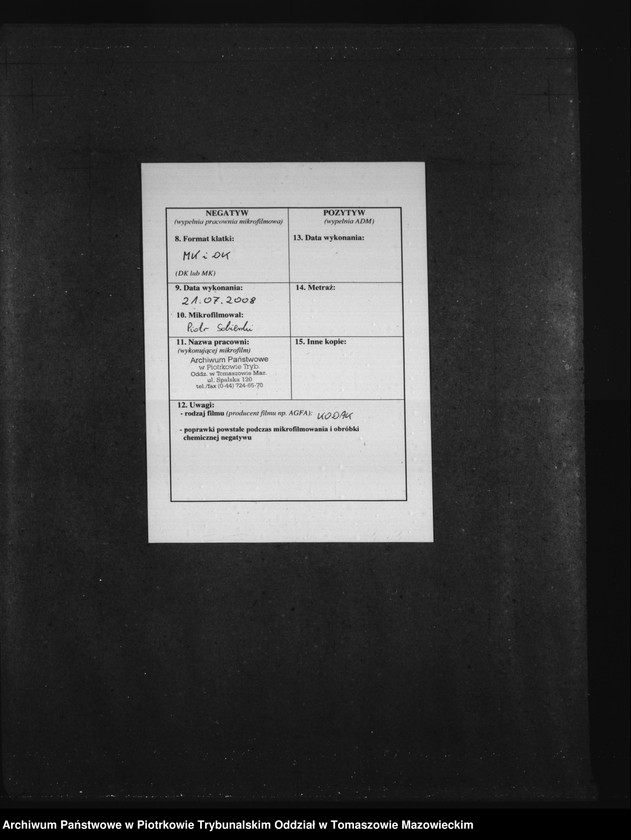 image.from.unit "Duplikat Aktów Religiyno Cywilnych Parafii Regnowskiey na Rok 1835"