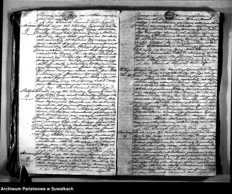 image.from.unit.number "Księga Duplikat Parafij Leypuny o Urodzonych, Zaślubionych i Umarłych w Roku 1843"