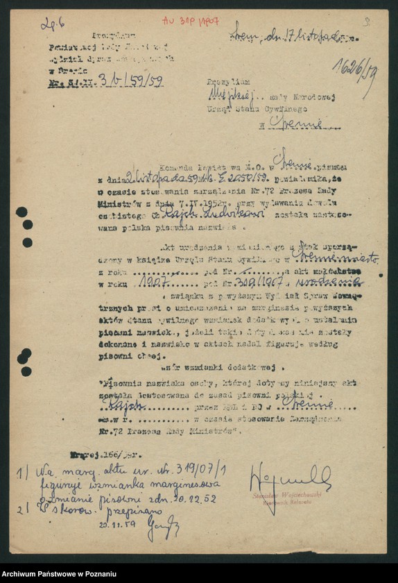 Obraz 12 z jednostki "Akta zbiorowe rejestracji stanu cywilnego do księgi urodzeń z roku 1907"
