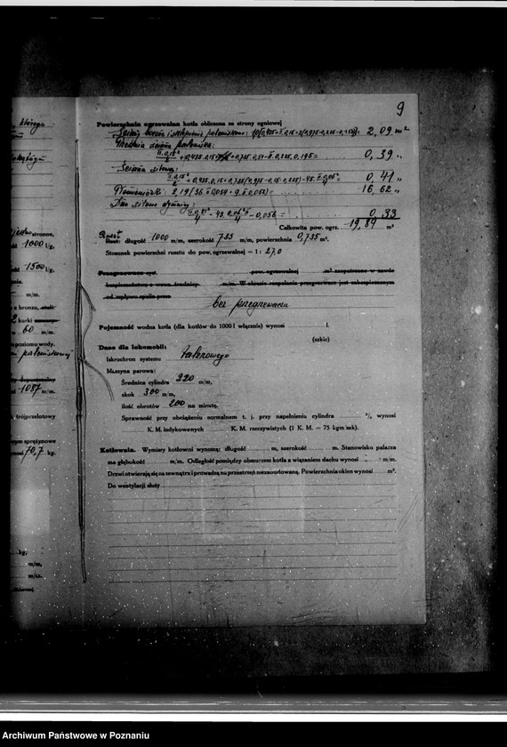 Obraz 13 z jednostki "Majątek Bugaj powiat wrzesiński własność Kościelski nr woj. kotła 4373"