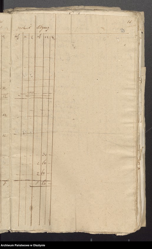 image.from.unit.number "Jahr Kirchen Rechnung der Seehestenschen Kirchen aller Einnahme und Ausgabe wie auch Bau-Rechnung"