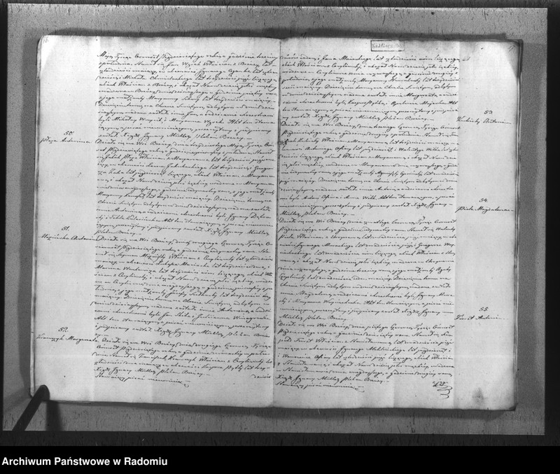 Obraz 11 z jednostki "[Duplikat akt urodzonych, zaślubionych i zmarłych parafii Brzóza w roku 1850]"