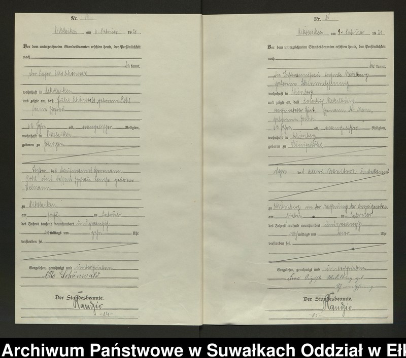 image.from.unit.number "Sterbe=Haupt=Register des Königlichen Preussischen Standes-Amtes Nikolaiken Kreis Sensburg"