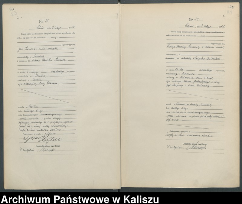 Obraz 16 z jednostki "[Księga zgonów]"