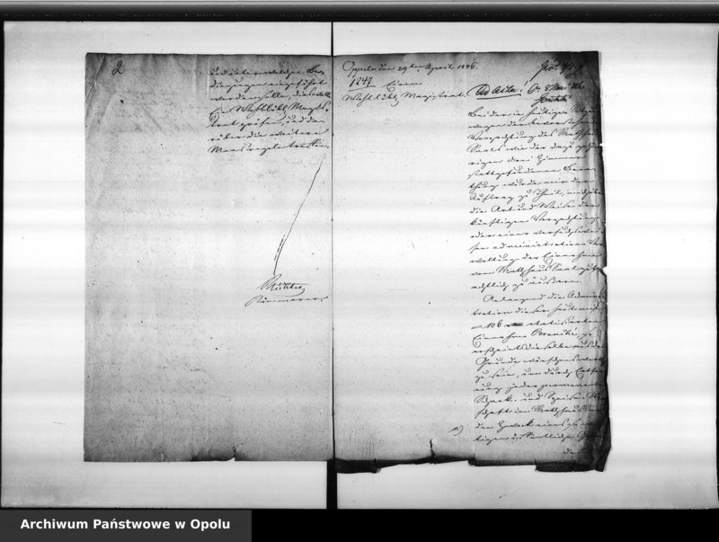 Obraz 6 z jednostki "Acta des Magistrats zu Oppeln betreffend die Verpachtung des Rathhaussaales"